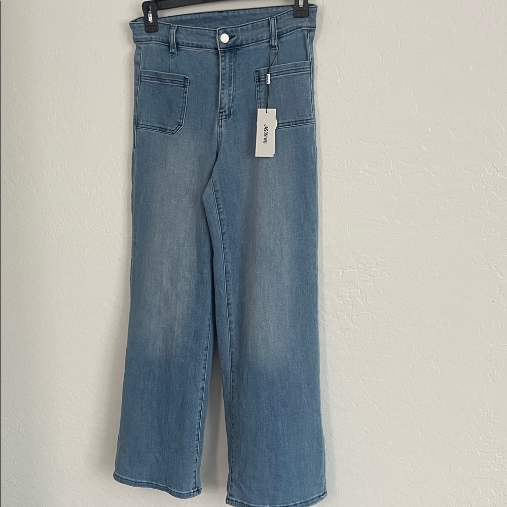 Jason Wu widely leg jeans